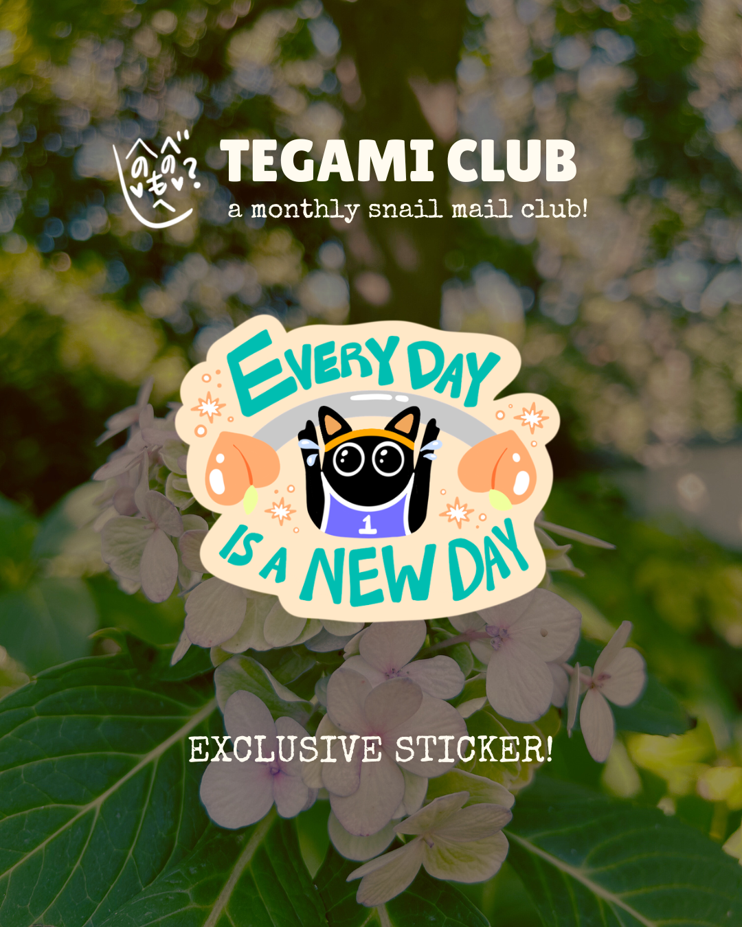 June 2026 Tegami Club Sticker