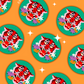 "Blooming Tiger" Sticker